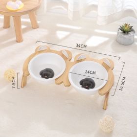 Cervical Spine Tilt Ceramic Cat Basin