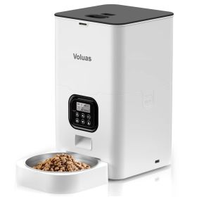 Household Pet Intelligent Automatic Double Meal Feeder